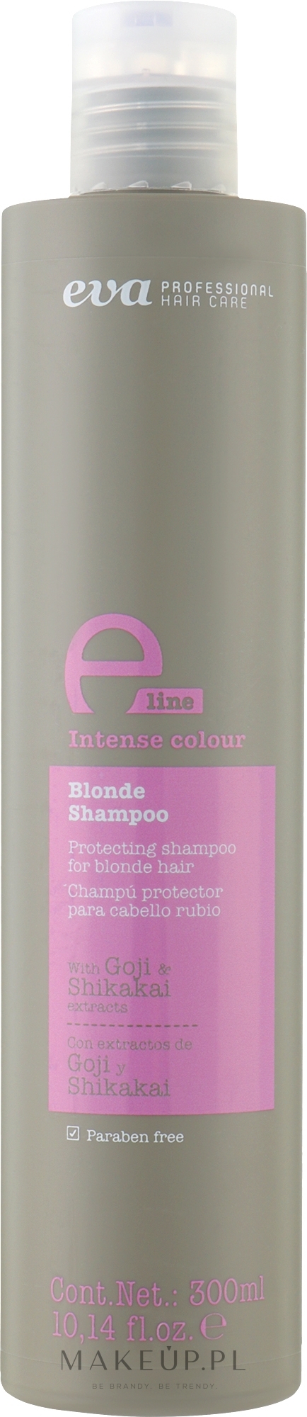Szampon do włosów blond - Eva Professional E-Line Blonde Shampoo — Zdjęcie 300 ml