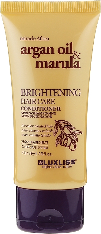 Odżywka nabłyszczająca do włosów - Luxliss Brightening Hair Care Conditioner — Zdjęcie N1