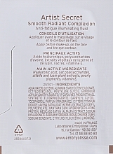 Krem rozświetlający cerę - Embryolisse Laboratories Smooth Radiant Complexion (próbka) — Zdjęcie N2