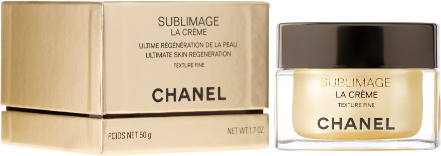 Regenerująco-przeciwzmarszczkowy krem o lekkiej konsystencji - Chanel Sublimage La Crème Texture Fine