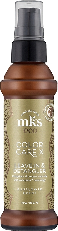 Spray do włosów farbowanych - MKS Eco Color Care Leave-in Detangler Sunflower Scent  — Zdjęcie N1