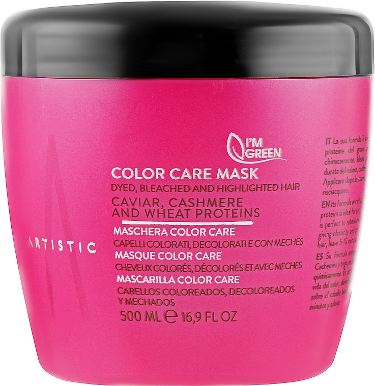 intensywna maska do włosów farbowanych - Artistic Hair Color Care Mask — Zdjęcie N1