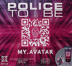 Kup Police To Be My Avatar for Woman - Zestaw (edp/40ml + lotion/100ml)