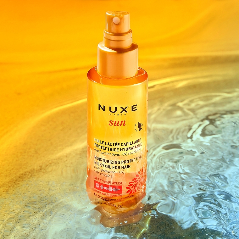 Dwufazowy ochronny olejek do włosów - Nuxe Sun — Zdjęcie N3