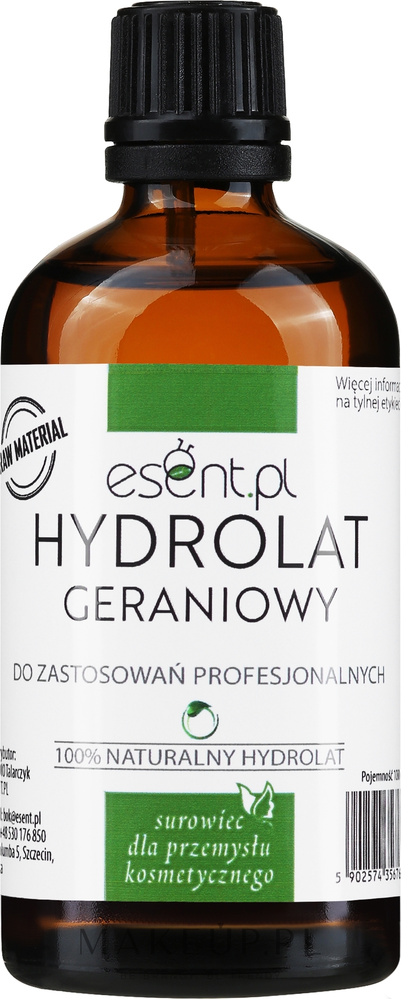 Hydrolat geraniowy - Esent — Zdjęcie 100 ml