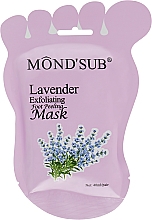 Kup Złuszczająca maska do stóp z lawendą - Mond'Sub Lavender Exfoliating Foot Peeling Mask