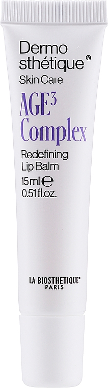 Regenerujący nawilżający balsam do ust - La Biosthetique Dermosthetique AGE 3 Redefining Lip Balm — Zdjęcie N2