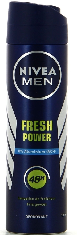 Antyperspirant w sprayu dla mężczyzn - NIVEA MEN Fresh Power Deodorant Spray — Zdjęcie N3