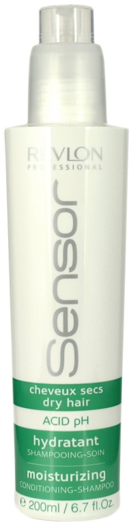 Nawilżający szampon-odżywka do włosów suchych - Revlon Professional Sensor Shampoo Moisturizing — Zdjęcie N1