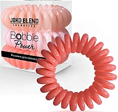 Kup Gumki do włosów, żółte, 3 szt. - Joko Blend Power Bobble Light Pink Mix