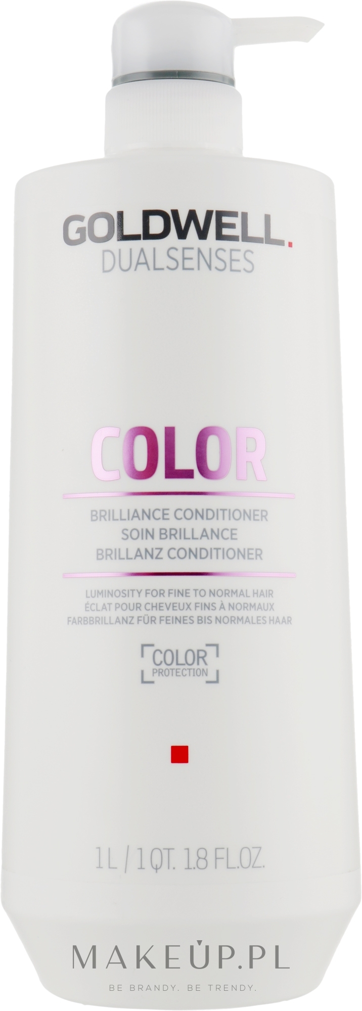Nabłyszczająca odżywka do włosów farbowanych - Goldwell Dualsenses Color Brilliance Conditioner — Zdjęcie 1000 ml
