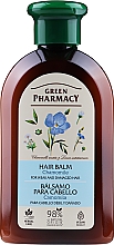 Kup Balsam do włosów farbowanych i z pasemkami Rumianek i olej lniany - Green Pharmacy