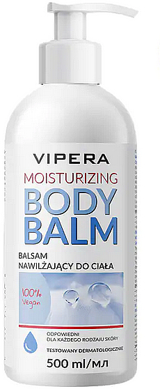 Nawilżający balsam do ciała do skóry suchej - Vipera Moisturising Body Balm For Dry Skin — Zdjęcie N1