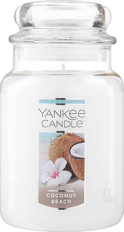 Świeca zapachowa - Yankee Candle Coconut Beach — Zdjęcie N1