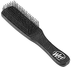 Męski grzebień do splątanych włosów - Wet Brush Mens Detangler Black Leather — Zdjęcie N1