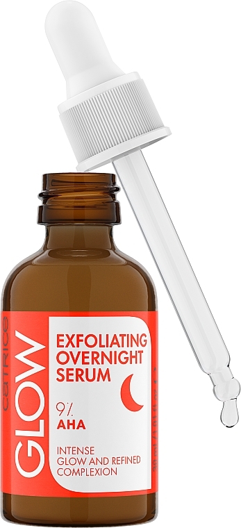 Serum do twarzy na noc - Catrice Glow Exfoliating Overnight Serum — Zdjęcie N2