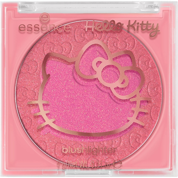 Róż do policzków i rozświetlacz do twarzy 2 w 1 - Essence Hello Kitty Blushlighter — Zdjęcie N1