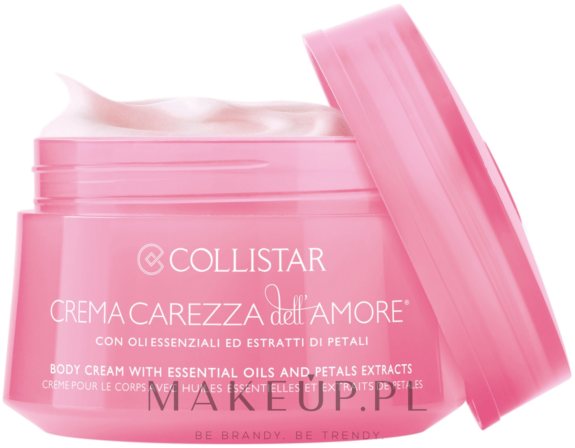 Collistar Carezza dell’Amore Body Cream - Perfumowany krem do ciała Olejki esencjonalne i ekstrakty z płatków róż — Zdjęcie 200 ml