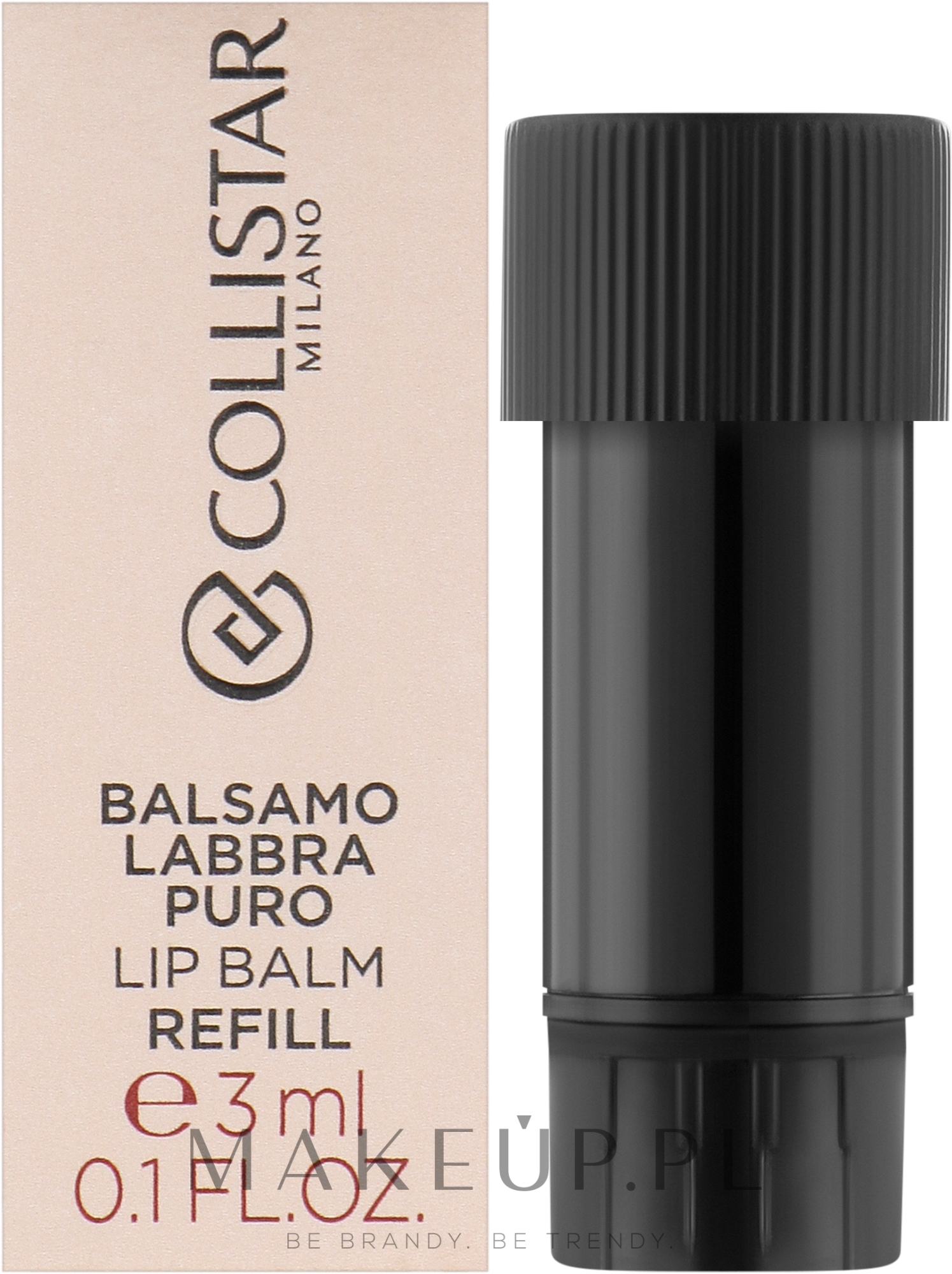 Balsam do ust - Collistar Lip Balm Pure (wkład) — Zdjęcie 3 ml