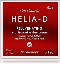 Przeciwzmarszczkowy krem do twarzy na dzień, 65+ - Helia-D Cell Concept Cream — Zdjęcie N3