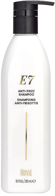 Szampon przeciw puszeniu się włosów - Aloxxi E7 Anti-Frizz Shampoo — Zdjęcie N1