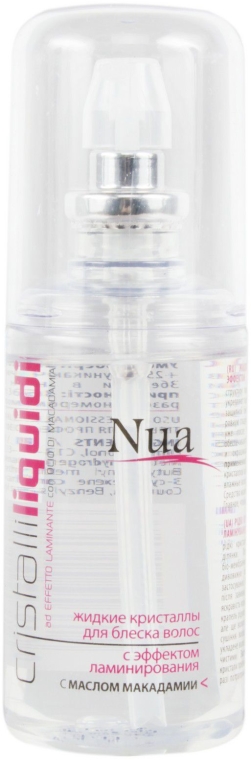 Płynne kryształy nabłyszczające włosy z efektem laminowania - Nua Cristalli Liquidi — Zdjęcie N2