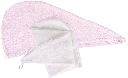 Zestaw ręczników do suszenia włosów - Brushworks Hair Towel Wrap Duo — Zdjęcie N2