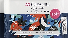 Kup Podpaski na noc, 8 szt. - Cleanic Soft Night Pads