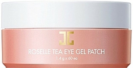 Hydrożelowe płatki pod oczy z ekstraktem z hibiskusa - Jayjun Roselle Tea Eye Gel Patch — Zdjęcie N3