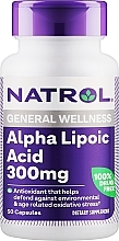 Kup Kwas alfa liponowy w kapsułkach, 300 mg - Natrol Alpha Lipoic Acid