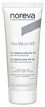 Kup Krem do twarzy - Noreva Trio White XP CC Cream Clear SPF30