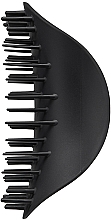 Złuszczająca szczotka do skóry głowy - Tangle Teezer The Scalp Exfoliator & Massager Onyx Black — Zdjęcie N2