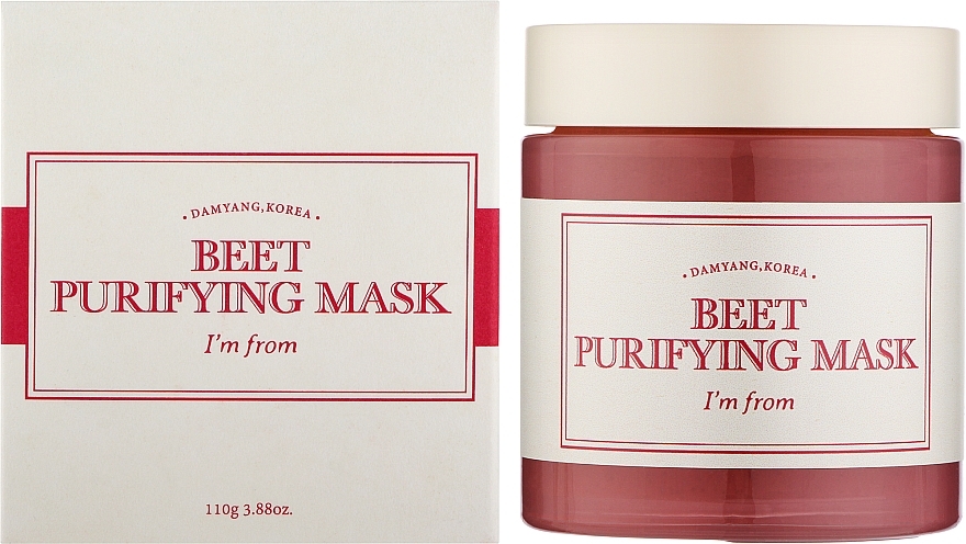 Oczyszczająca maseczka glinkowa do twarzy - I'm From Beet Purifying Mask — Zdjęcie N4