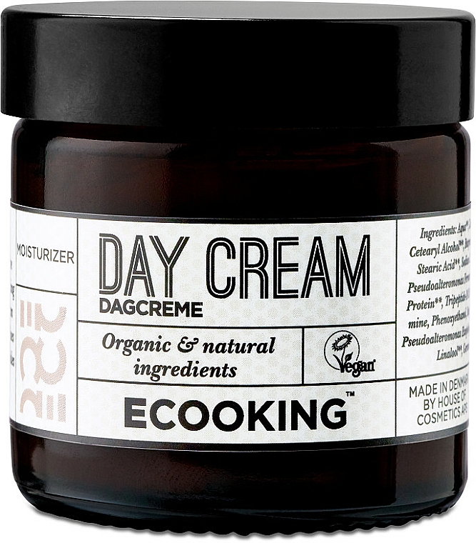 Przeciwstarzeniowy krem do twarzy na dzień - Ecooking Day Cream — Zdjęcie N1