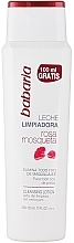 Kup Lotion oczyszczający do każdego rodzaju skóry - Babaria Rosa Mosqueta Cleansing Lotion All Skin Types