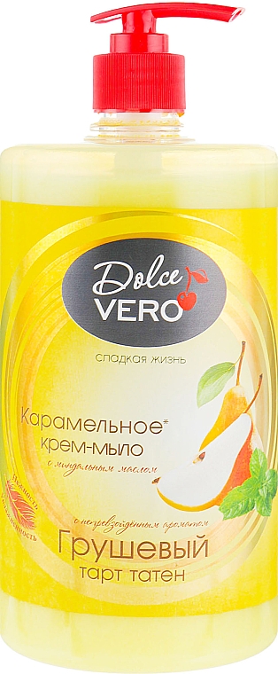 Kremowe mydło Tarta gruszkowa-tatin - Dolce Vero — Zdjęcie N3