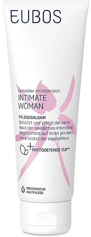PRZECENA! Balsam do pielęgnacji wrażliwych okolic intymnych - Eubos Med Intimate Woman Skin Care Balm * — Zdjęcie N1