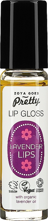 Lawendowy błyszczyk do ust - Zoya Goes Lip Gloss Lavender Lips  — Zdjęcie N1