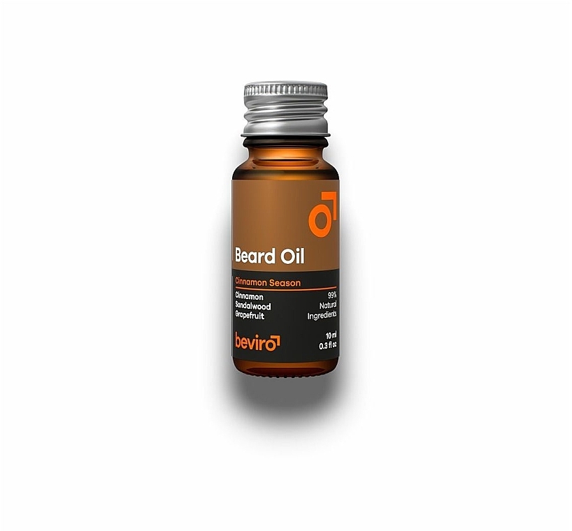 Olejek do brody - Beviro Beard Oil Cinnamon Season — Zdjęcie N2