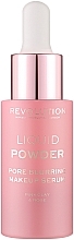 Kup Rozświetlające serum pod podkład - Makeup Revolution Liquid Powder Pore Blurring Makeup Serum