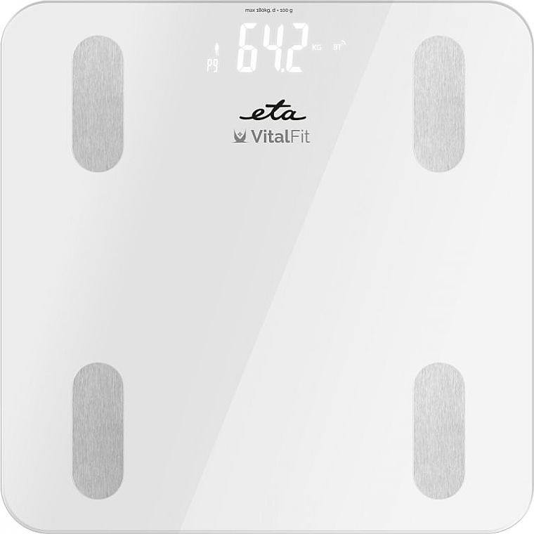 Elektroniczna waga łazienkowa - ETA Smart Personal Scale Vital Fit 6781 90000 — Zdjęcie N1