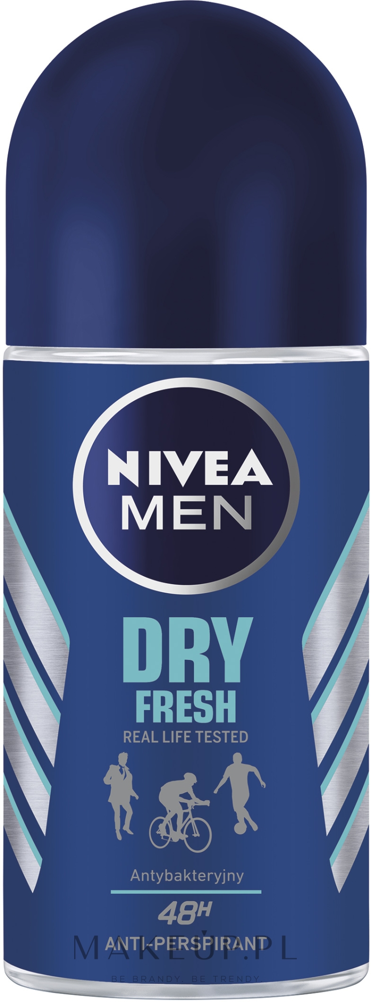 Antyperspirant w kulce dla mężczyzn - NIVEA MEN Dry Fresh Men Deodorant — Zdjęcie 50 ml