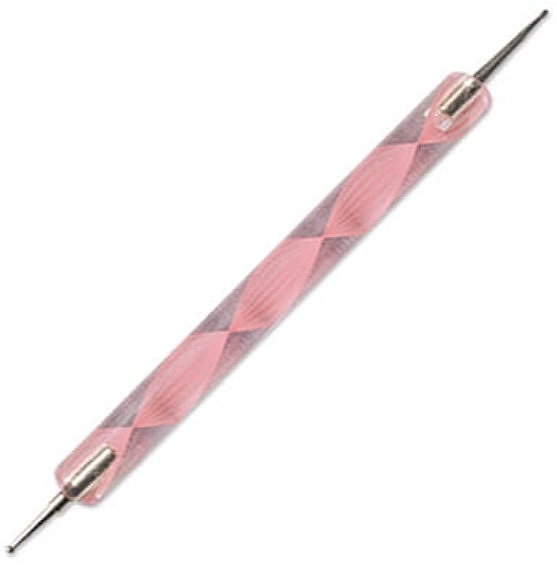 Kropki do stylizacji paznokci, różowe - Moyra Nail Art Dotting Tool Pink — Zdjęcie N1