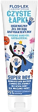 Kup Higieniczny żel do rąk, antybakteryjny, dla dzieci Czyste łapki - Floslek Super Boy Hygienic Antibacterial Hand Gel