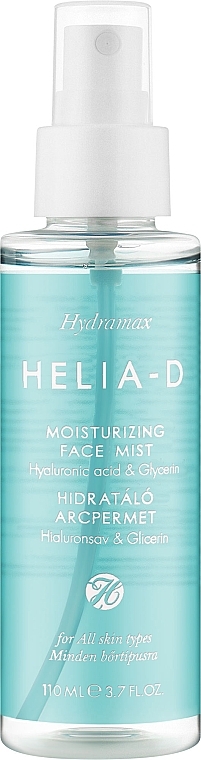 Nawilżająca mgiełka do twarzy - Helia-D Hydramax Moisturizing Face Mist — Zdjęcie N1