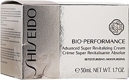PRZECENA! Intensywnie rewitalizujący krem do twarzy - Shiseido Bio-Performance Advanced Super Revitalizing Cream * — Zdjęcie N2