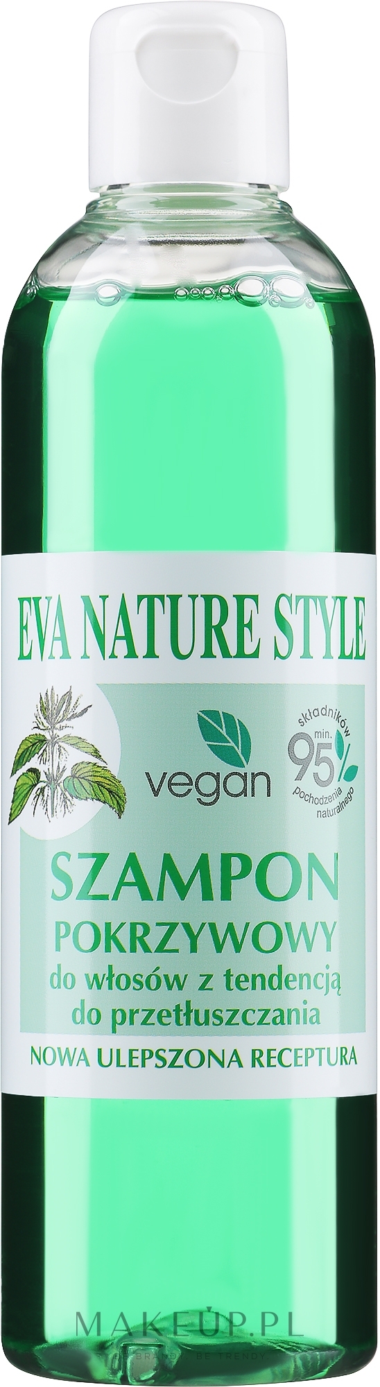 Szampon pokrzywowy do włosów - Eva Natura Nature Style Nettle Shampoo — Zdjęcie 250 ml