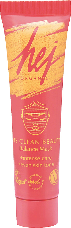 Maseczka do twarzy przywracająca równowagę skóry - Hej Organic The Clean Beauty Balance Mask — Zdjęcie N1