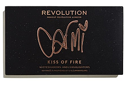 Paleta cieni do powiek - Makeup Revolution X Carmi Kiss Of Fire Palette — Zdjęcie N2
