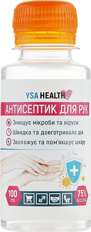 PRZECENA! Antybakteryjny płyn do rąk - YSA Health * — Zdjęcie N1